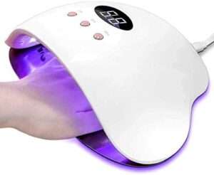 BHVXW Nail Light, nail lamp work with all poly gel polish
