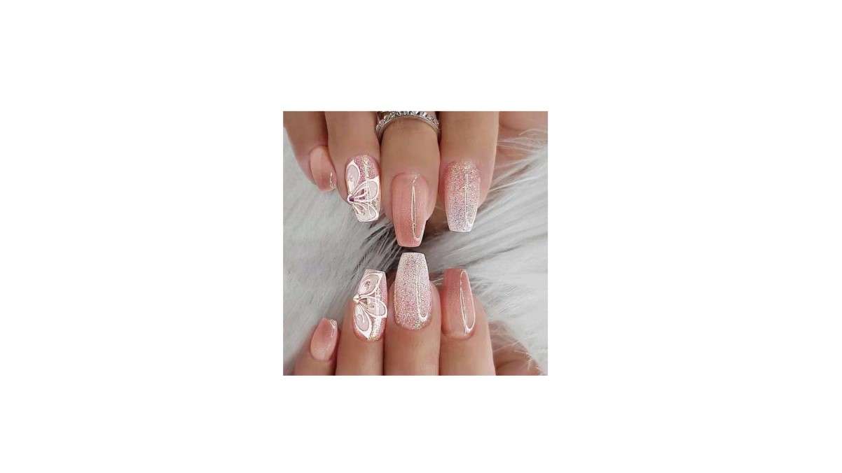 pink nail sets